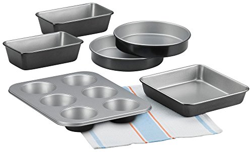 Click Here to See More Images 4-Piece Bakeware Set with 9 in. Bonus Loaf and 9 in. Bonus Round
