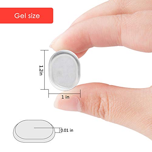 Makanu Drum Dampeners 6 pieces drum damper gel pads drum damper with 1 Drum Key