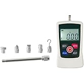 HOJILA 500N Digital Force Gauge Push and Pull Tester Meter with 4 Measurement Units N Kg Lb Oz, Automatic Backlight, Buzzer Alarm Function,1% Accuracy