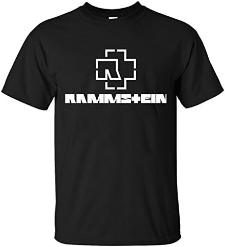 XLAND Short Sleeve Rammstein band logo Men's Cool T-shirt black M