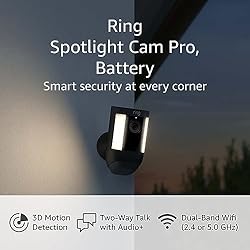 Ring Spotlight Cam Pro, Battery | 3D Motion