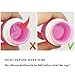 JinZeFa 5 Pack Leakproof Silicone Travel Bottles, 3 oz Portable Refillable Travel Containers, Squeezable Food-grade Silicone Travel Tube Sets, Cosmetic Toiletry Containers