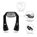 Snailax Cordless Neck Shoulder Back Massager with Heat, Shiatsu Massage Pillow with Adjustable Speeds, Rechargeable Portable Full Body Massager for Car Office Home Use