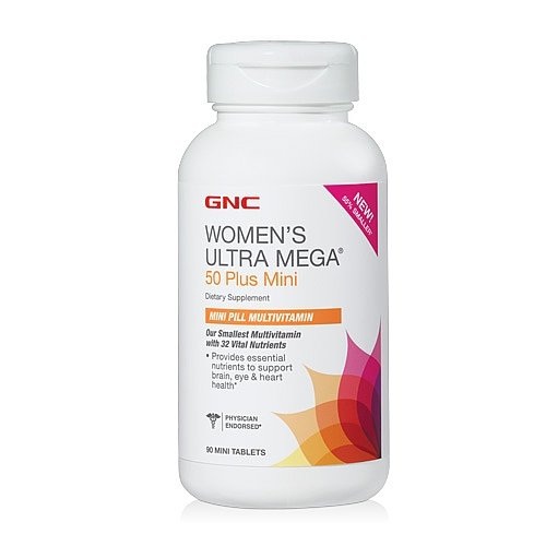 GNC Womens Ultra Mega 50 Plus Mini GNC Womens Ultra Mega 50 Plus Mini