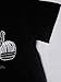 Persun Women Black Cute Cacuts Print Short Sleeve T-shirt, Black, Tag Medium/ US 4