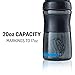BlenderBottle SportMixer Tritan Grip Shaker Bottle, Teal/Teal, 20-Ounce