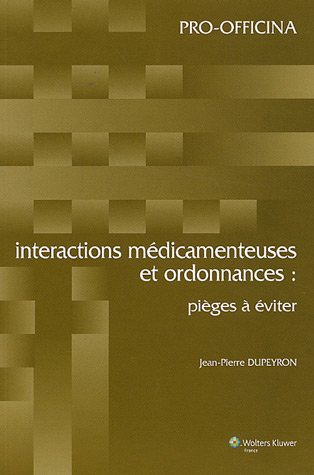 Interactions médicamenteuses et ordonnances