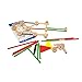Ideal Fiddlestix 104 Piece Classic Wood Connector Set