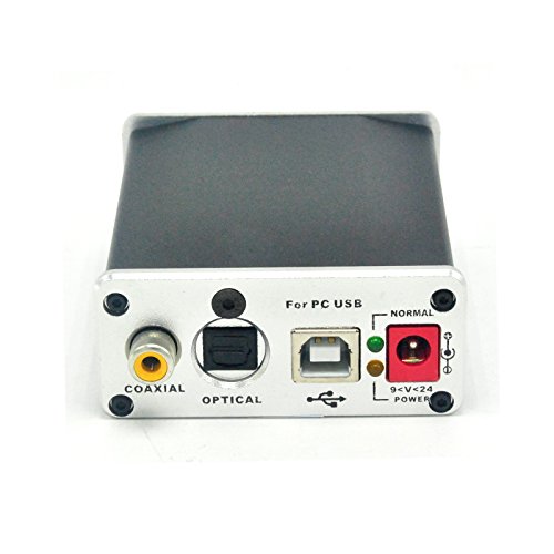 24bit 192KHZ DAC USB sound card Optical fiber Input USB coaxial output-A8