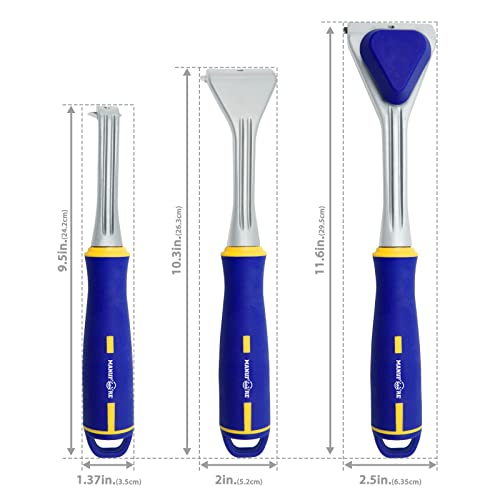 MANUFORE Paint Scraper with 2 Inch Doubleedged Tungsten Steel Carbide