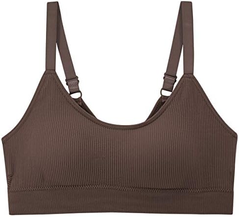 Super Comfort Bra, Womens Sports Bras Removable Pads Plus Size Sleep Bras for Girls in Yoga Bralette Leisure Stretch Crop Tops Vest