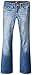 Levi's Girls' Big 715 Thick Stitch Bootcut Jeans, Blue Rapids, 14