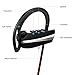HC-RET Bluetooth Headphones, IPX7 Waterproof Sport Bluetooth Earburds with Mic, V4.1 Noise Cancelling In-Ear Stereo Earphones for Gym Running Workout