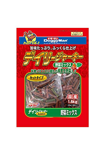 ドギーマン ヘルシージャーキー デイリージャーキー 野菜 カットの商品画像