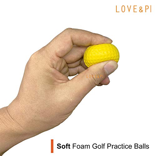 Love&PI Foam Golf Balls for Backyard Indoor Outdoor Training, Limited