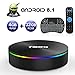 Android TV Box, T95Q Android 8.1 4GB RAM/32GB ROM Amlogic S905X2 Quad Core TV Box Support 5.0 GHz WiFi Bluetooth 4.1 DLNA Mini TV Box with Wireless Mini Keyboard