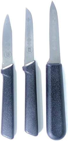 Mundial 3 Piece Paring Knife Set - Perfect Set For Chef or Kitchen - NSF Certified