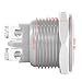 JacobsParts Momentary Pushbutton Starter Switch Circular Stainless Steel Metal Silver fits 5/8