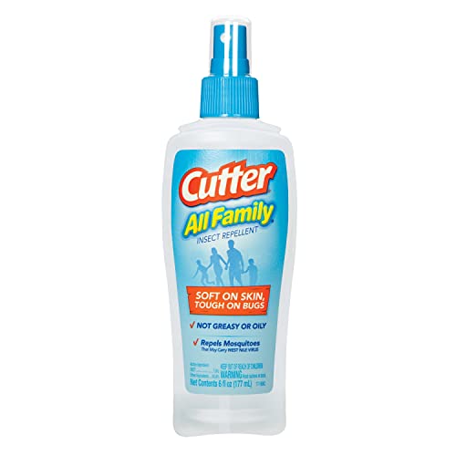 Cutter All Family Insect Repellent, Mosquito Repellent, Repels Ticks