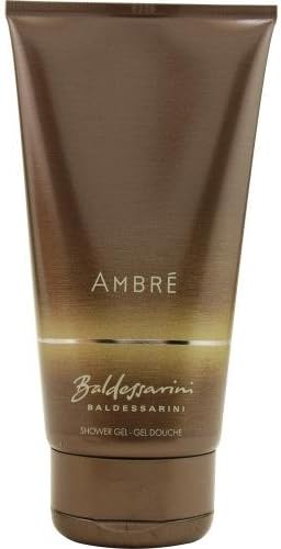 BALDESSARINI AMBRE by Hugo Boss SHOWER GEL 5 OZ (Package Of 3)