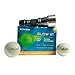 GlowV2 Night Golf Balls (6-Pack) - Best Hitting Ultra Bright Glow Golf Ball - Compression Core and Urethane Skin