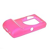 MOONCASE Flexible Soft Gel TPU Silicone Skin Slim Back Case Cover For Samsung Galaxy GC200 Camera Bag EK-GC 200 Hotpink