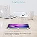 Syncwire Screen Protector for iPhone 11 Pro, iPhone XS & iPhone X [2-Packs], 9H Hardness Anti-Fingerprint Tempered Glass [Screen-Alignment Frame Included, Bubble-Free, Face ID Protection]
