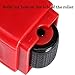Identity Protection Roller Stamp LioNergy Roller Identity Theft Prevention Security Stamp with 3 Refills - Red