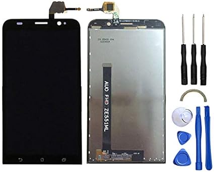の完全なアセンブリ交換 Asus Zenfone 2 Ze551ml Z00ad Z00a 5 5inch 液晶lcdディスプレイタッチスクリーンデジタイザー修理部品 黒 修理パーツ 通販 Amazon
