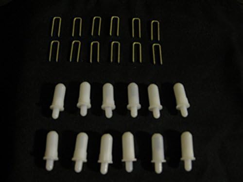 Shutter Repair Kit Plantation 10 Tilt Rod Louvers Staples + Plus + 10 Spring Loaded Shutter Pins