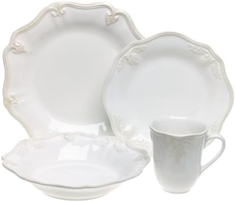 Amazon Com Lenox Butlers Pantry Gourmet Earthenware 16 Piece
