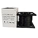 FiveStarCable RG59 500 ft Siamese Combo CCTV Coaxial Video Power Cable Black - 20AWG RG59 + 18/2 18AWG Power Cable (500 Ft, Black)