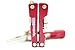 EdgeWorks Premium 2 Pack Pocket MultiTool 12-in-1 (Blue) and Keychain Mini Multi-Tool 8-in-1 (Red), Each Multi Tool has a Variety of Tools; Knife, Multi Pliers, Screwdrivers, Flashlight & More