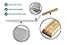 Intellia Home Pizza Paddle, 17-inch Metal Pizza Peel, 10-inch Round Stainless Steel Blade, Quality Pizza Spatula for Oven, Artisan Pizza Tool, Gourmet Pizza Shovel, Professional Pizza Oven Tool