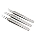 Professional Blackhead & Splinter Remover Tools Easily Cure Pimples Whiteheads Comedones Acne Zit Ingrown Hairs and Facial Impurities Surgical Stainless Steel(3PCS)