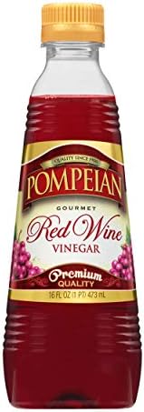 Amazon Com Pompeian Gourmet Red Wine Vinegar Perfect For Salad Dressings Marinades Sauces Naturally Gluten Free Non Allergenic 16 Fl Oz Grocery Gourmet Food