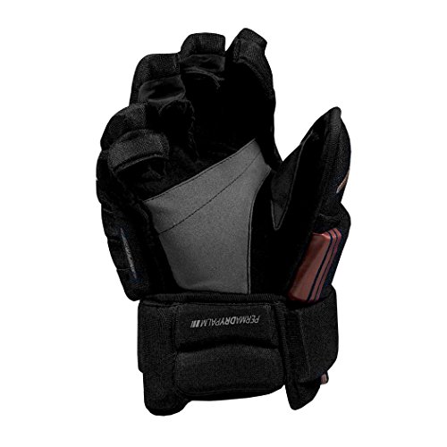 VERBERO Cypress 4-Roll Hockey Gloves (14 inch, Black/Copper)