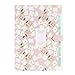 SKYDUE Expanding File Folders with 8 lables, Floral Printed Accordion Document Folder Organizer US Letter Size