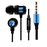 Earbuds Headphone, TOOPOOT 3.5mm Jack In-Ear Wired Earphone with Mic Headphone for Samsung Iphone
