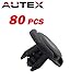 PartsSquare 80pcs Auto Body Car Clips Front Fender Clip Retainer Nylon Bumper Fastener Rivet Push Type Fastener Clamps Replacement for Honda Acura Civec 91512-SX0-003