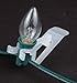 Novelty Lights 25 Pack All in One Christmas Light Clips, C7 and C9 Roof Line Clips for Shingle and Gutter Mounting, Clear/White