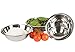Culinary Depot Stainless Steel Nesting Prep Bowl, Polished Mirror Finish, Set of 5 (¾, 1 ½, 3, 4, and 5 Quart)