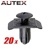 PartsSquare 20pcs Fender Liner Fastener Rivet Push Clips Retainer for Hyundai Elantra Sonata Mazda 3