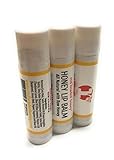 red headed honey's Honey Lip Balm-3 Pack-Natural Raw Honey- All Natural Ingredients!