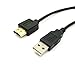 Exuun USB to HDMI Cable (ONLY for Charging), 1.5M/ 5Ft USB 2.0 Type A Male to Golden Plated HDMI Male Charging Charger Cable Cord 5 Feet