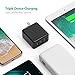 USB Wall Charger RAVPower 3-Port 30W Travel Charger Multi Port USB Charger, Charging Adapter, Compatible XS Max XR X 8 7 Plus, Ipad Pro Air Mini, Galaxy S9 S8 Note 8 and More (Black)
