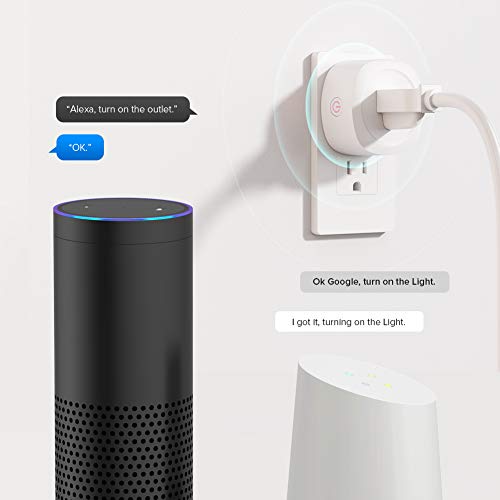 Smart Plug, Koogeek Wifi Smart Outlet Works with Alexa Google Assistant IFTTT, Voice Control Remote  - //coolthings.us