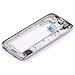 Generic Original Middle Frame Plate Back Housing Bezel Frame Camera Cover For Samsung Galaxy S5 SV i9600 G900 (White)