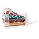 Fall Flowers Ceramic Measuring Spoons,The Pioneer Woman (1)