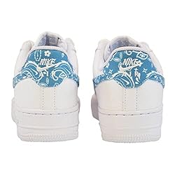 Nike Women's Air Force 1 Low Shoes, White/Worn